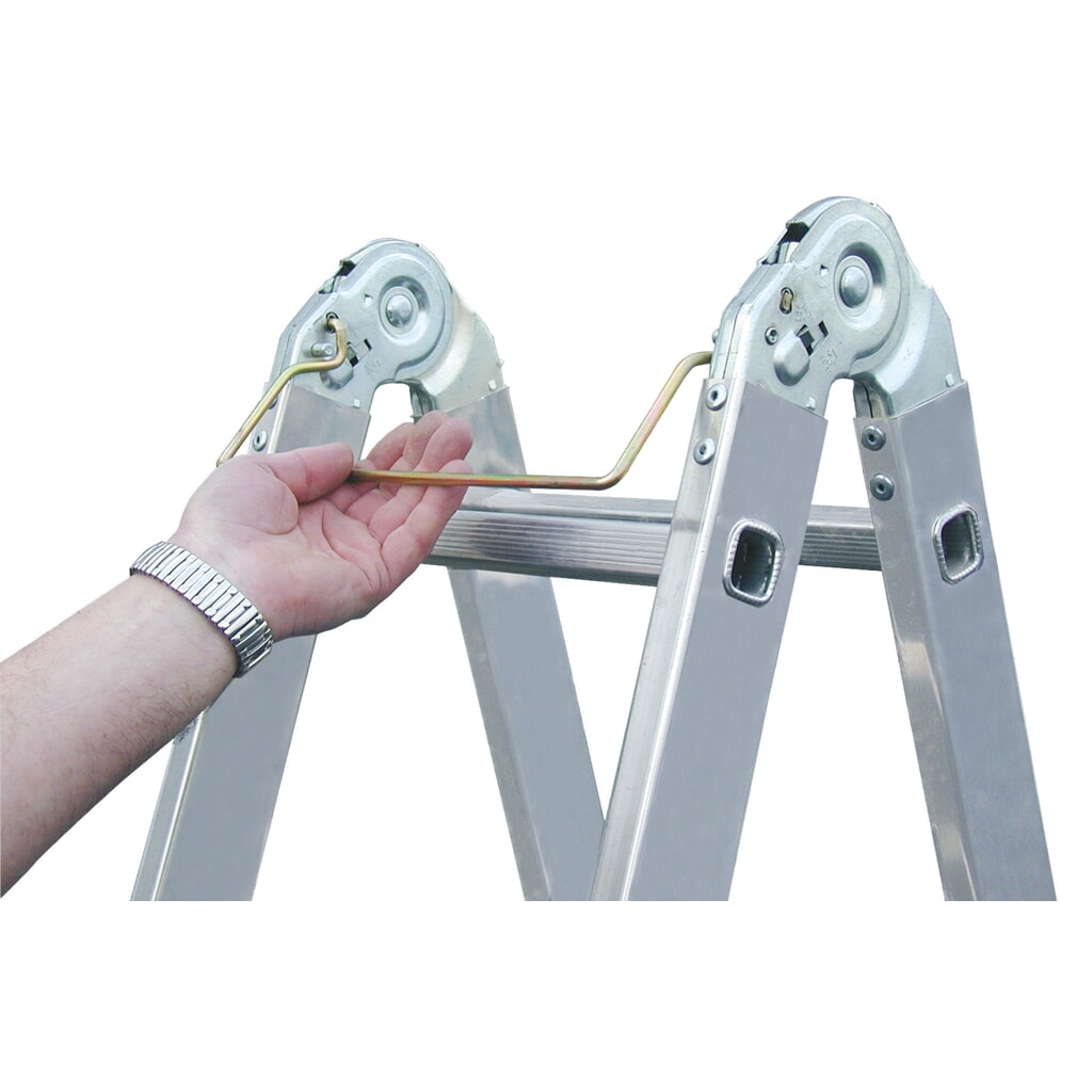 KRAUSE® STABILO Gelenkleiter Universal, inkl. Stand-Plattform, Gesamtlänge 3,55 m Produktabbildung Nr. 5: KRAUSE® STABILO Gelenkleiter Universal, inkl. Stand-Plattform, Gesamtlänge 3,55 m