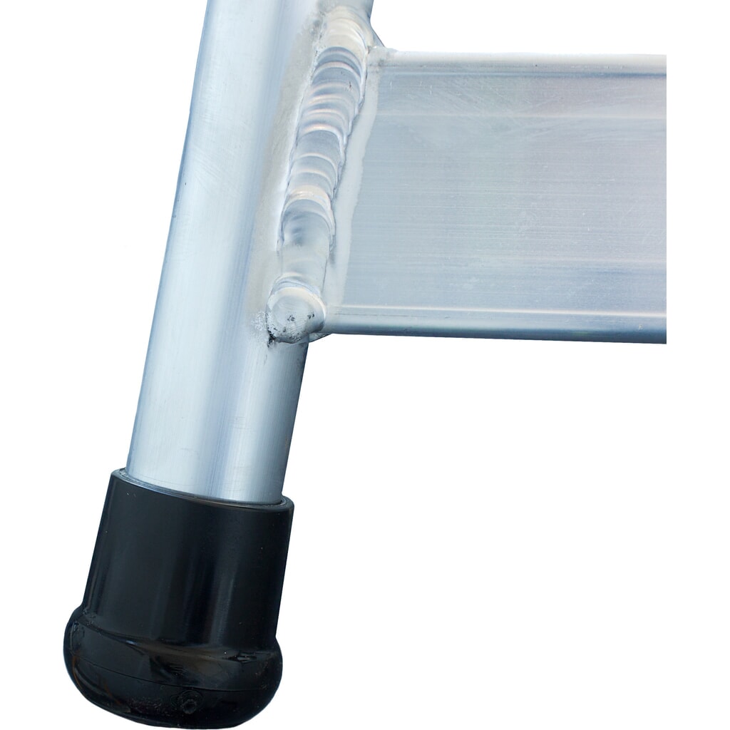 KRAUSE® STABILO mobiler Montagetritt mit rutschhemmenden R13-Gitterroststufen, 3 Stufen Produktabbildung Nr. 2: KRAUSE® STABILO mobiler Montagetritt mit rutschhemmenden R13-Gitterroststufen, 3 Stufen