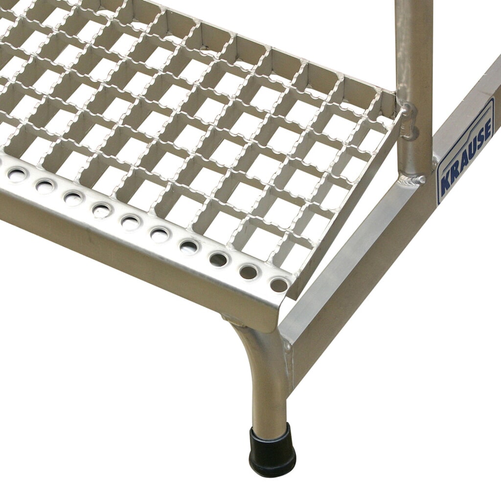KRAUSE® STABILO Montagetritt mit Gitterroststufen, Standhöhe 0,40 m Produktabbildung Nr. 2: KRAUSE® STABILO Montagetritt mit Gitterroststufen, Standhöhe 0,40 m