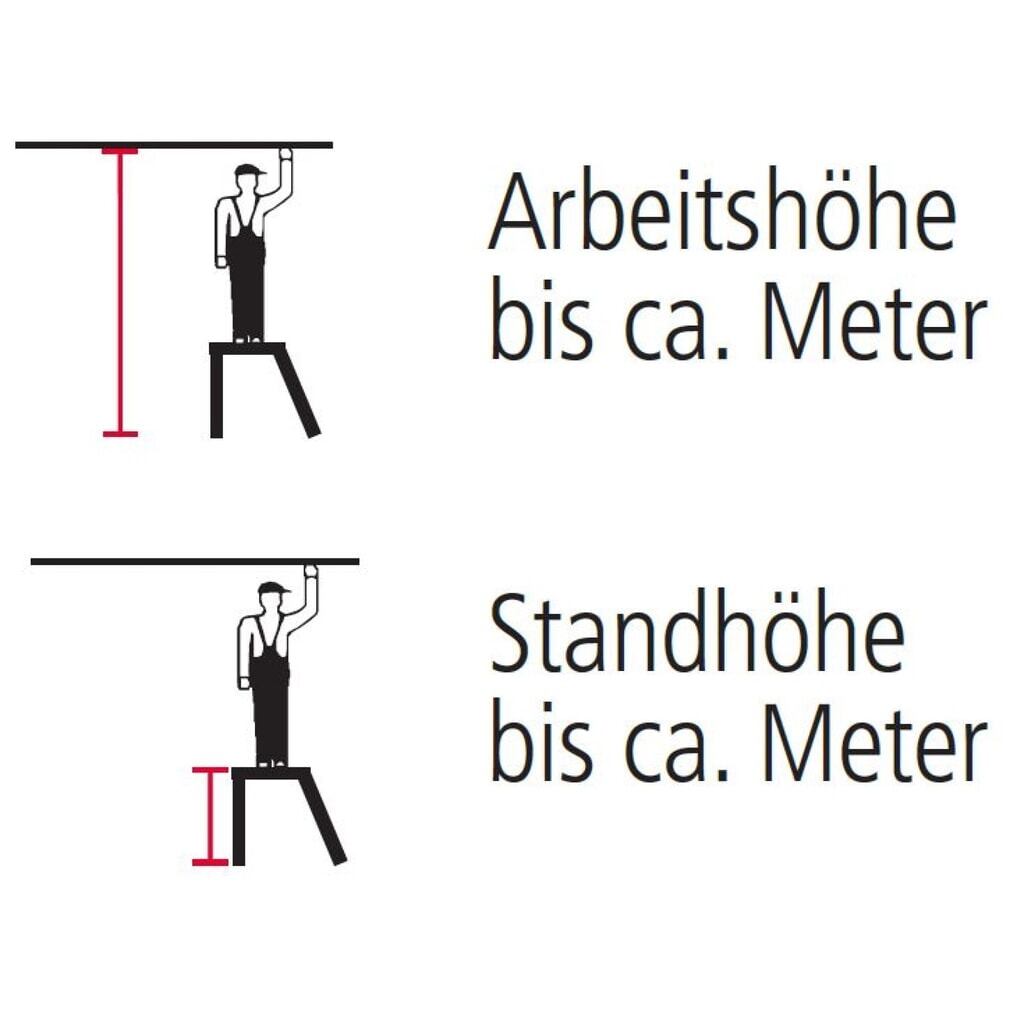 KRAUSE® STABILO Montagetritt mit Transportrollen, Standhöhe 0,60 m Produktabbildung Nr. 3: KRAUSE® STABILO Montagetritt mit Transportrollen, Standhöhe 0,60 m