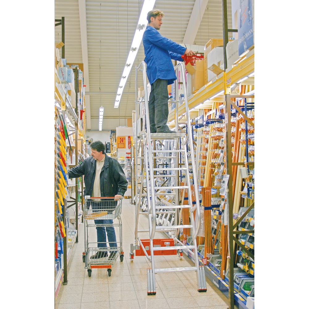 Produktabbildung Nr. 4: KRAUSE® STABILO Plattformleiter Vario, Ballastierung 20 kg, Standhöhe 1,90 m