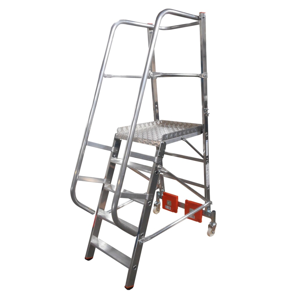 KRAUSE® STABILO Plattformleiter Vario, Ballastierung 20 kg, Standhöhe 1,10 m Produktabbildung Nr. 1: KRAUSE® STABILO Plattformleiter Vario, Ballastierung 20 kg, Standhöhe 1,10 m