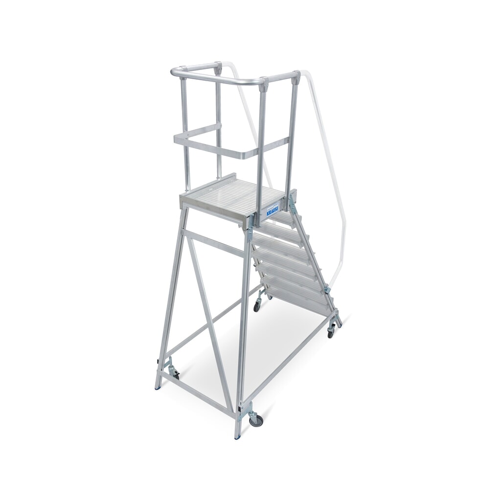 Produktabbildung Nr. 6: KRAUSE® STABILO Podesttreppe, 1-seitig, verfahrbar, Standhöhe 1,90 m