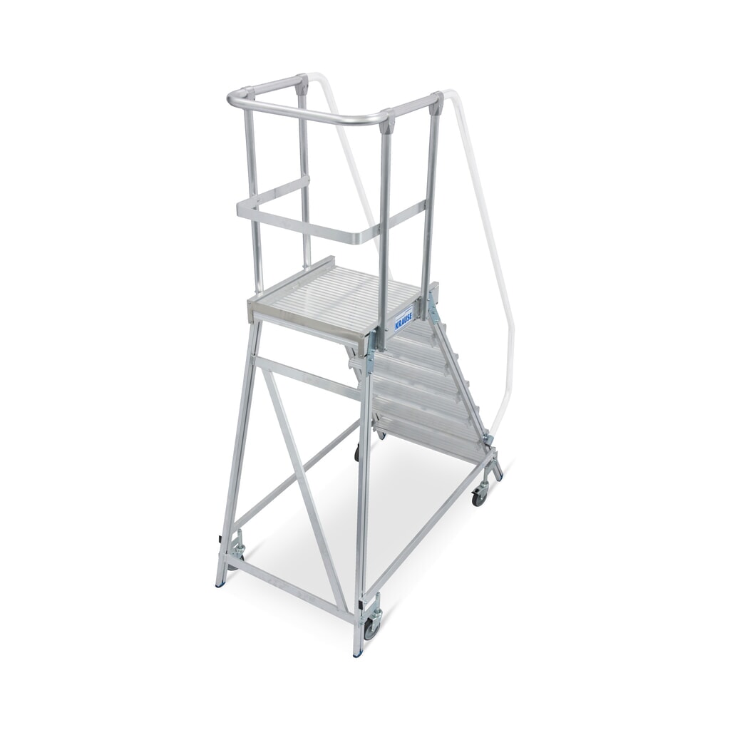 KRAUSE® STABILO Podesttreppe, 1-seitig, verfahrbar, Standhöhe 1,65 m Produktabbildung Nr. 6: KRAUSE® STABILO Podesttreppe, 1-seitig, verfahrbar, Standhöhe 1,65 m
