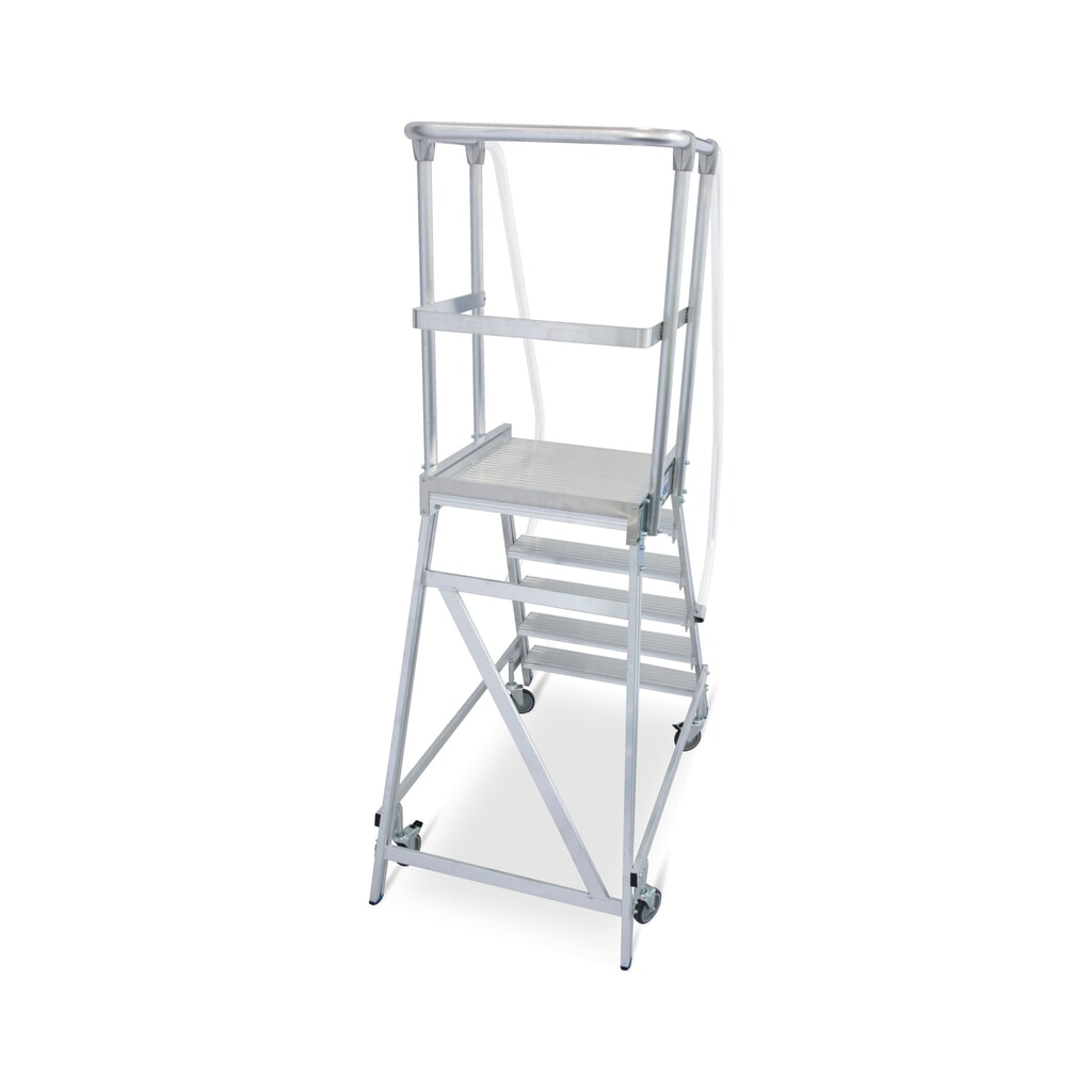 KRAUSE® STABILO Podesttreppe, 1-seitig, verfahrbar, Standhöhe 1,45 m Produktabbildung Nr. 6: KRAUSE® STABILO Podesttreppe, 1-seitig, verfahrbar, Standhöhe 1,45 m