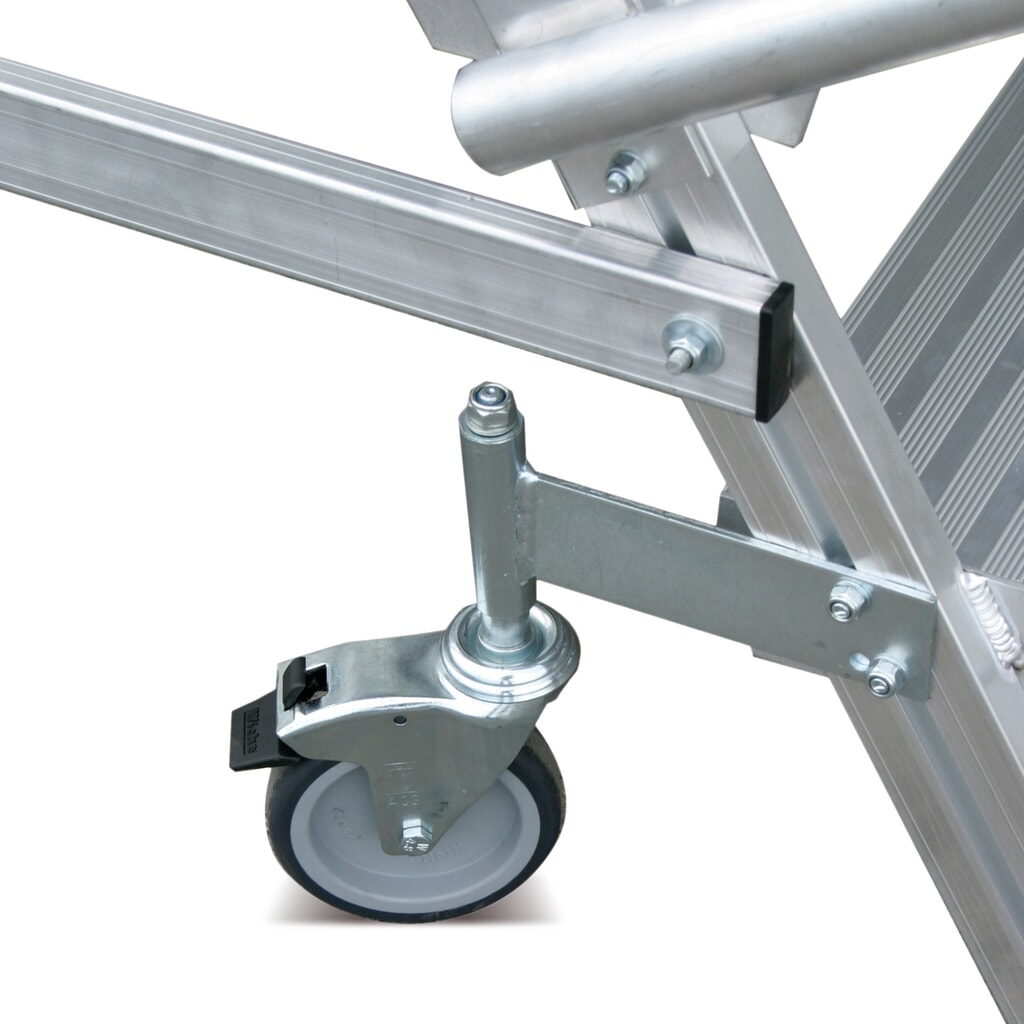 KRAUSE® STABILO Podesttreppe, 2-seitig, verfahrbar, Standhöhe 1,20 m Produktabbildung Nr. 3: KRAUSE® STABILO Podesttreppe, 2-seitig, verfahrbar, Standhöhe 1,20 m
