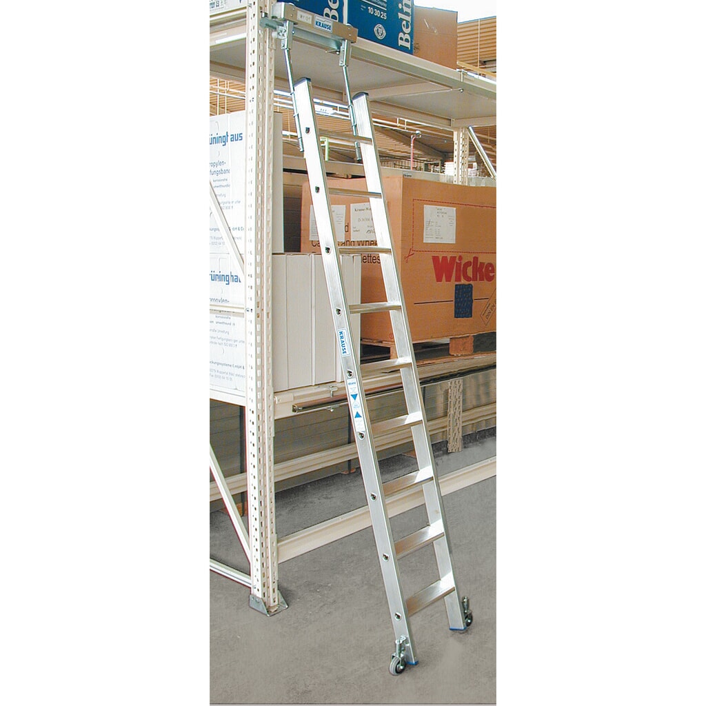 KRAUSE® STABILO Regal-Anlegeleiter, Standhöhe 1,15 m Produktabbildung: KRAUSE® STABILO Regal-Anlegeleiter, Standhöhe 1,15 m
