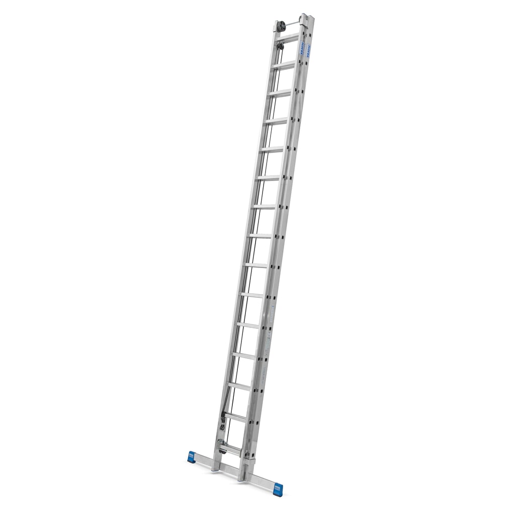 Produktabbildung: KRAUSE® STABILO Seilzug-Anlegeleiter, 2-teilig, Standhöhe 6,45 m