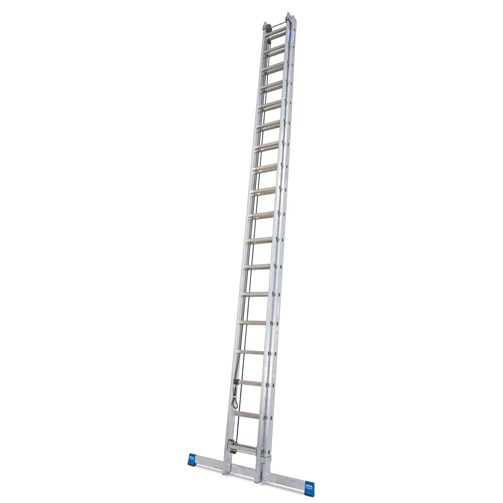 KRAUSE® STABILO Seilzug-Anlegeleiter, 2-teilig, Standhöhe 7,85 m Produktabbildung: KRAUSE® STABILO Seilzug-Anlegeleiter, 2-teilig, Standhöhe 7,85 m
