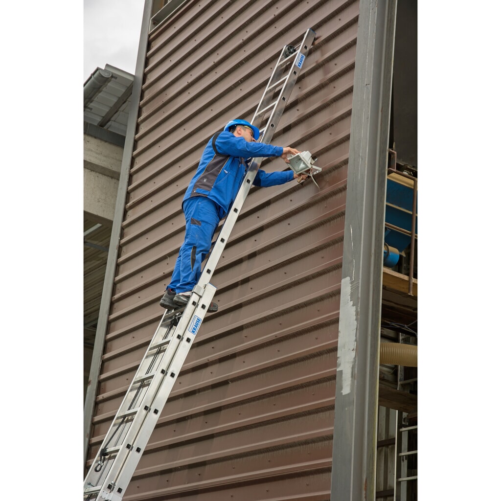KRAUSE® STABILO Seilzug-Anlegeleiter, 2-teilig, Standhöhe 6,45 m Produktabbildung Nr. 5: KRAUSE® STABILO Seilzug-Anlegeleiter, 2-teilig, Standhöhe 6,45 m