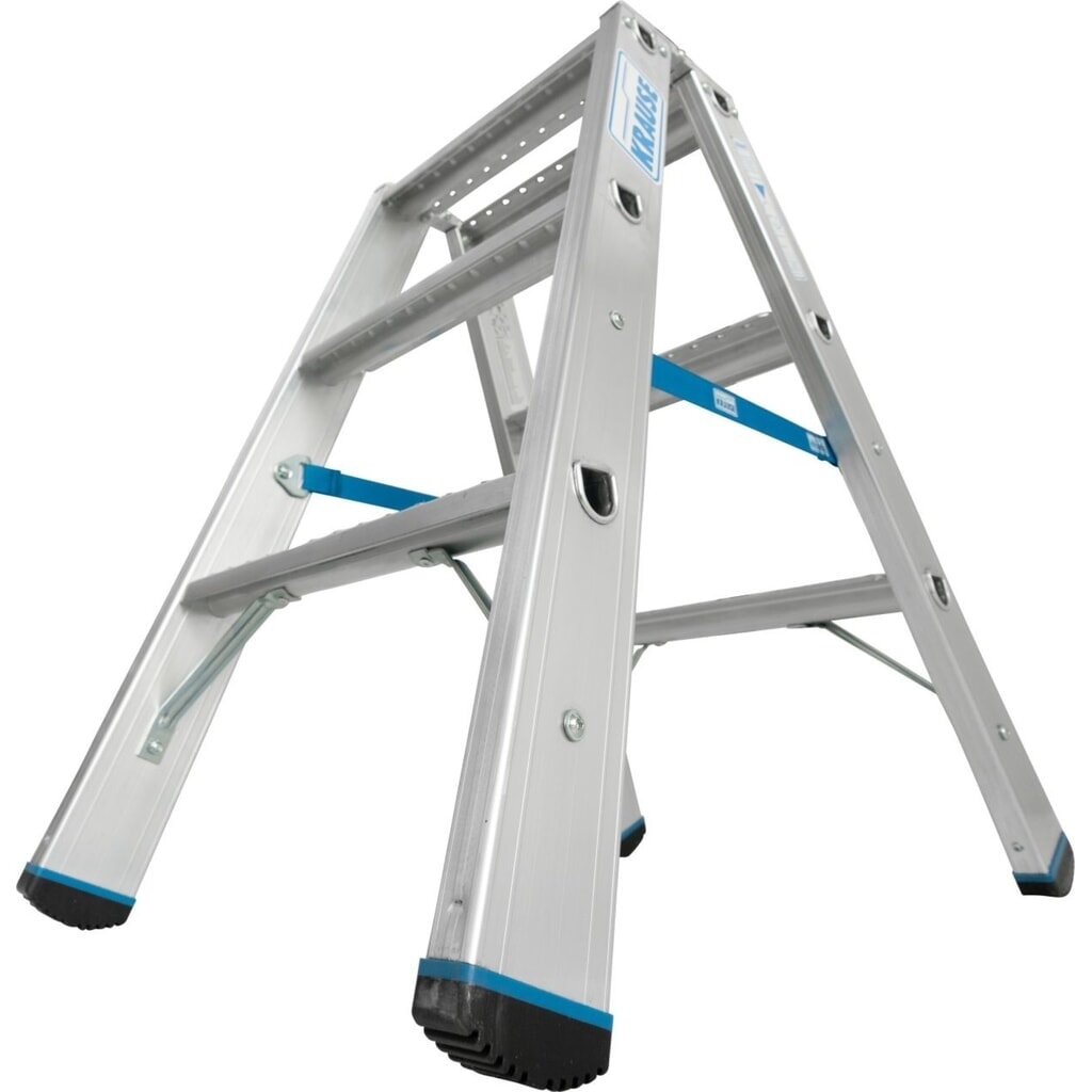 KRAUSE® STABILO Doppelleiter 2x3 Stufen R13 Produktabbildung Nr. 2: KRAUSE® STABILO Doppelleiter 2x3 Stufen R13