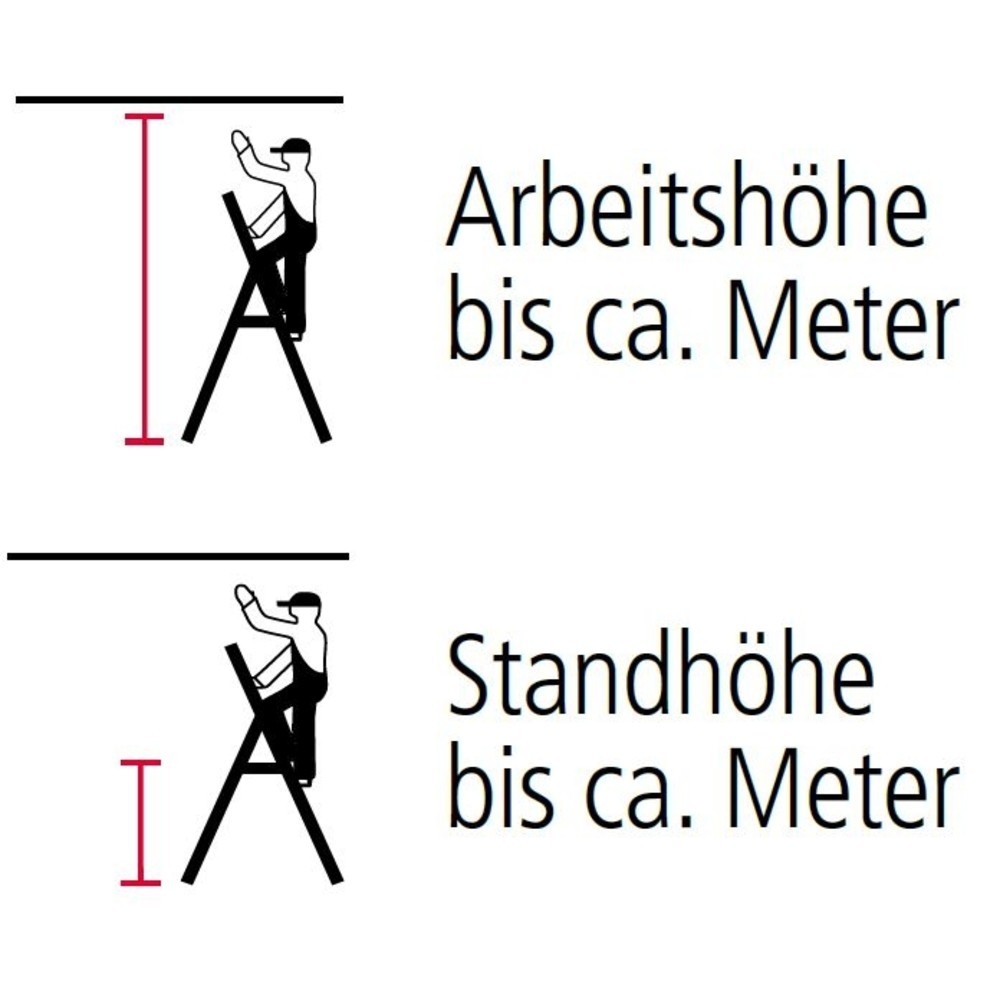 Produktabbildung Nr. 4: KRAUSE® Stufen-r Profi, 1-seitig begehbar, Standhöhe 2,80 m