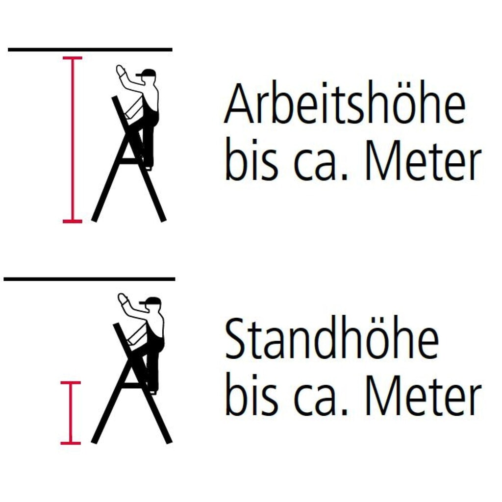 Produktabbildung Nr. 5: KRAUSE® Stufen-r Profi, 1-seitig begehbar, mit Rollen, Standhöhe 0,95 m