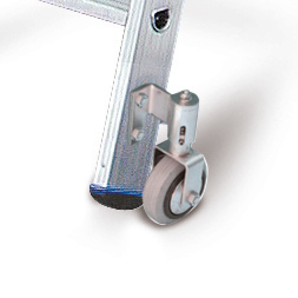KRAUSE® Stufen-r Profi, 2-seitig begehbar, mit Rollen, Standhöhe 0,25 m Produktabbildung Nr. 2: KRAUSE® Stufen-r Profi, 2-seitig begehbar, mit Rollen, Standhöhe 0,25 m