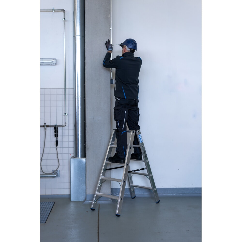 Produktabbildung Nr. 14: KRAUSE® STABILO Stufenstehleiter, beidseitig begehbar, Tragfähigkeit 225 kg, 2 x 5 Stufen