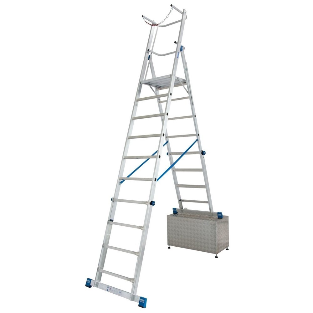 Produktabbildung Nr. 2: KRAUSE® STABILO Teleskop-Plattformleiter, 8-10 Sprossen