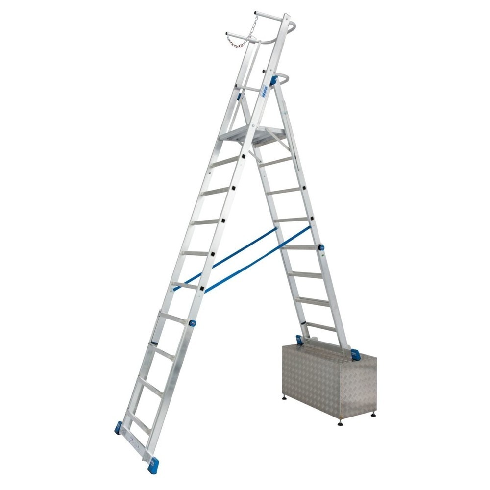 Produktabbildung Nr. 3: KRAUSE® STABILO Teleskop-Plattformleiter, 8-10 Sprossen