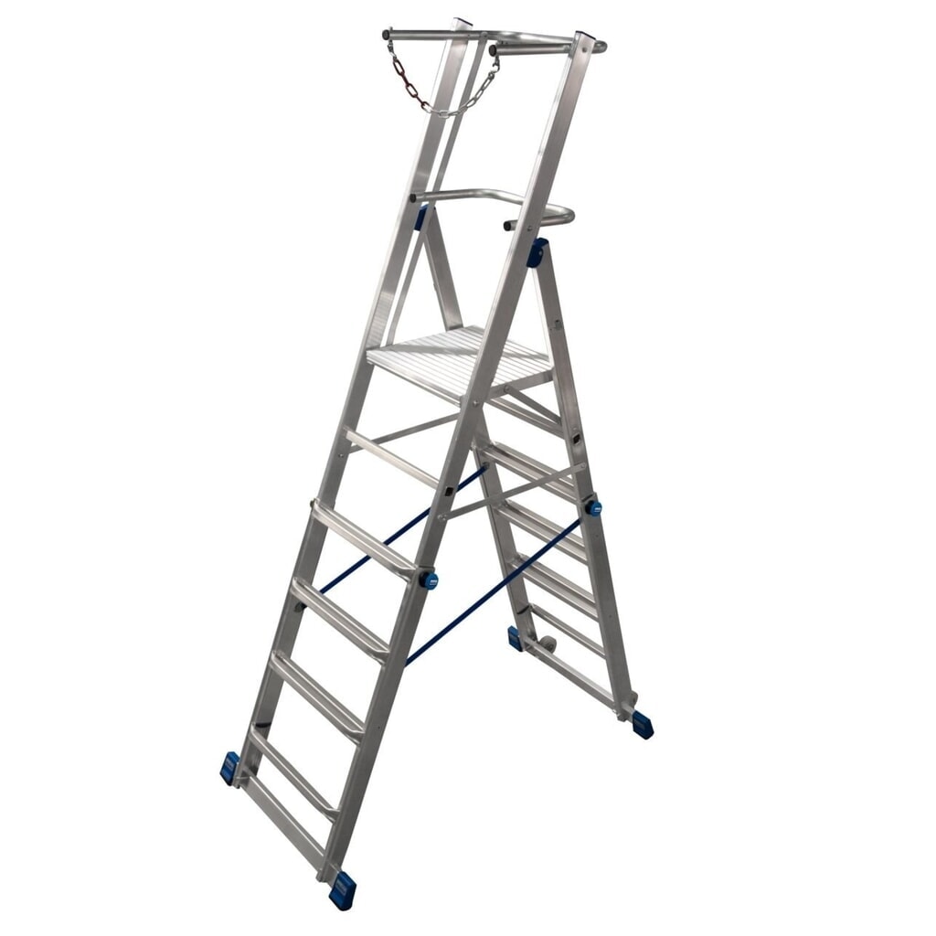 Produktabbildung Nr. 1: KRAUSE® STABILO Teleskop-Plattformleiter, 6-8 Sprossen