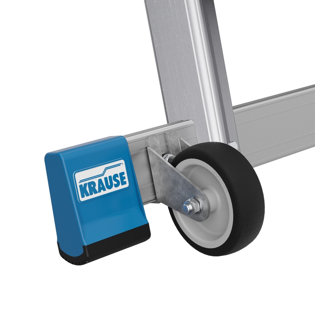 Produktabbildung Nr. 15: KRAUSE® STABILO Teleskop-Podestleiter mit großer Standplattform SkyMatic 3-5 Sprossen
