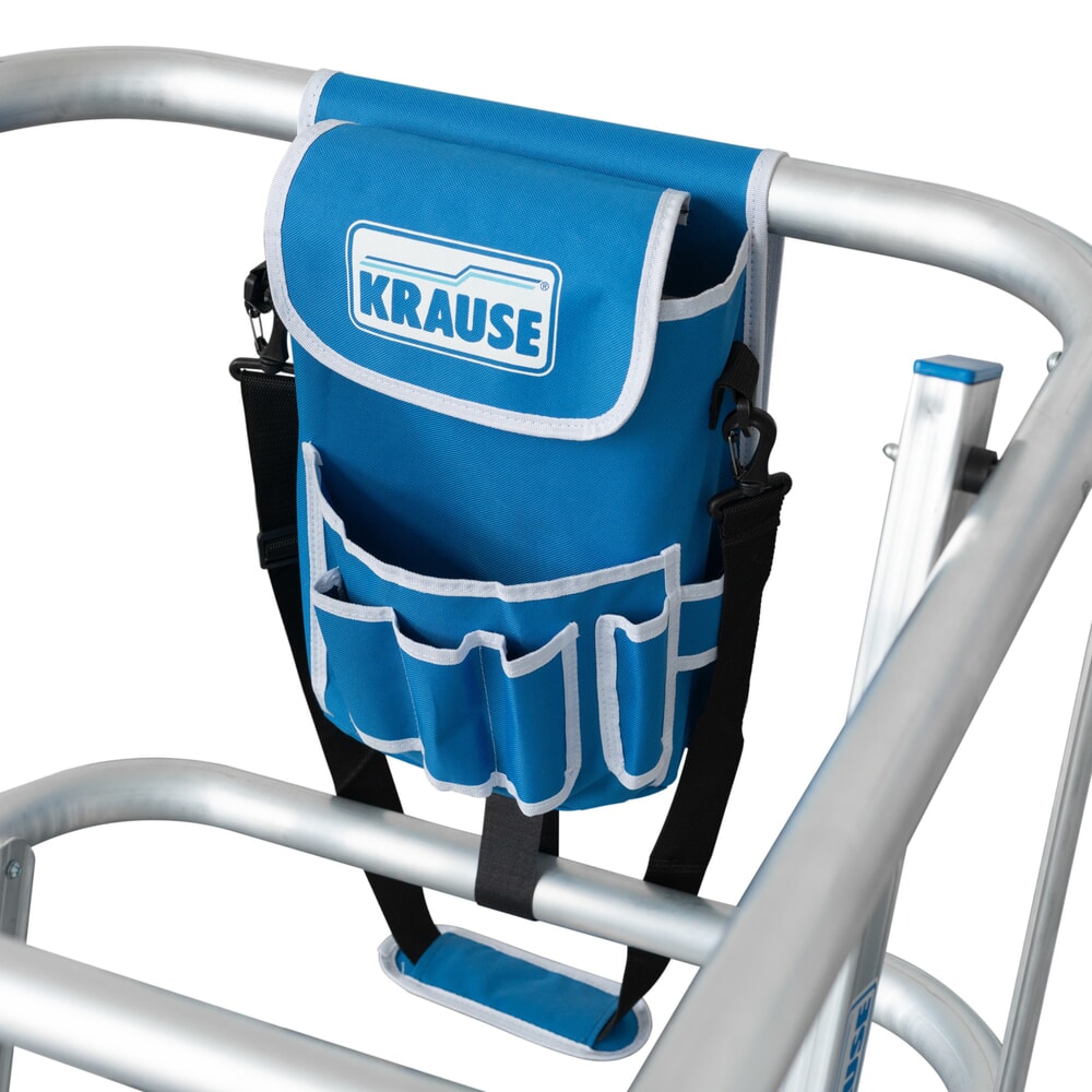 Produktabbildung Nr. 8: KRAUSE® STABILO Teleskop-Podestleiter mit großer Standplattform SkyMatic 3-5 Sprossen
