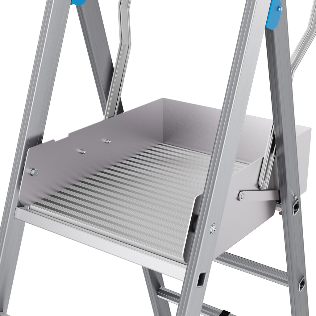 Produktabbildung Nr. 13: KRAUSE® STABILO Teleskop-Podestleiter mit großer Standplattform SkyMatic 3-5 Sprossen