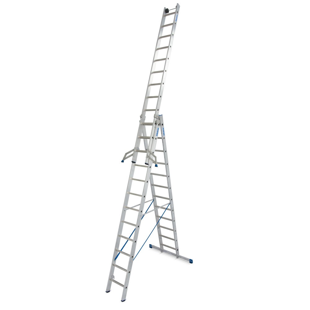 Produktabbildung: KRAUSE® STABILO Vielzweckleiter, 3-teilig, Gesamtlänge 8,60 m