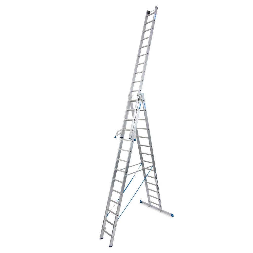 Produktabbildung: KRAUSE® STABILO Vielzweckleiter, 3-teilig, Gesamtlänge 10,25 m