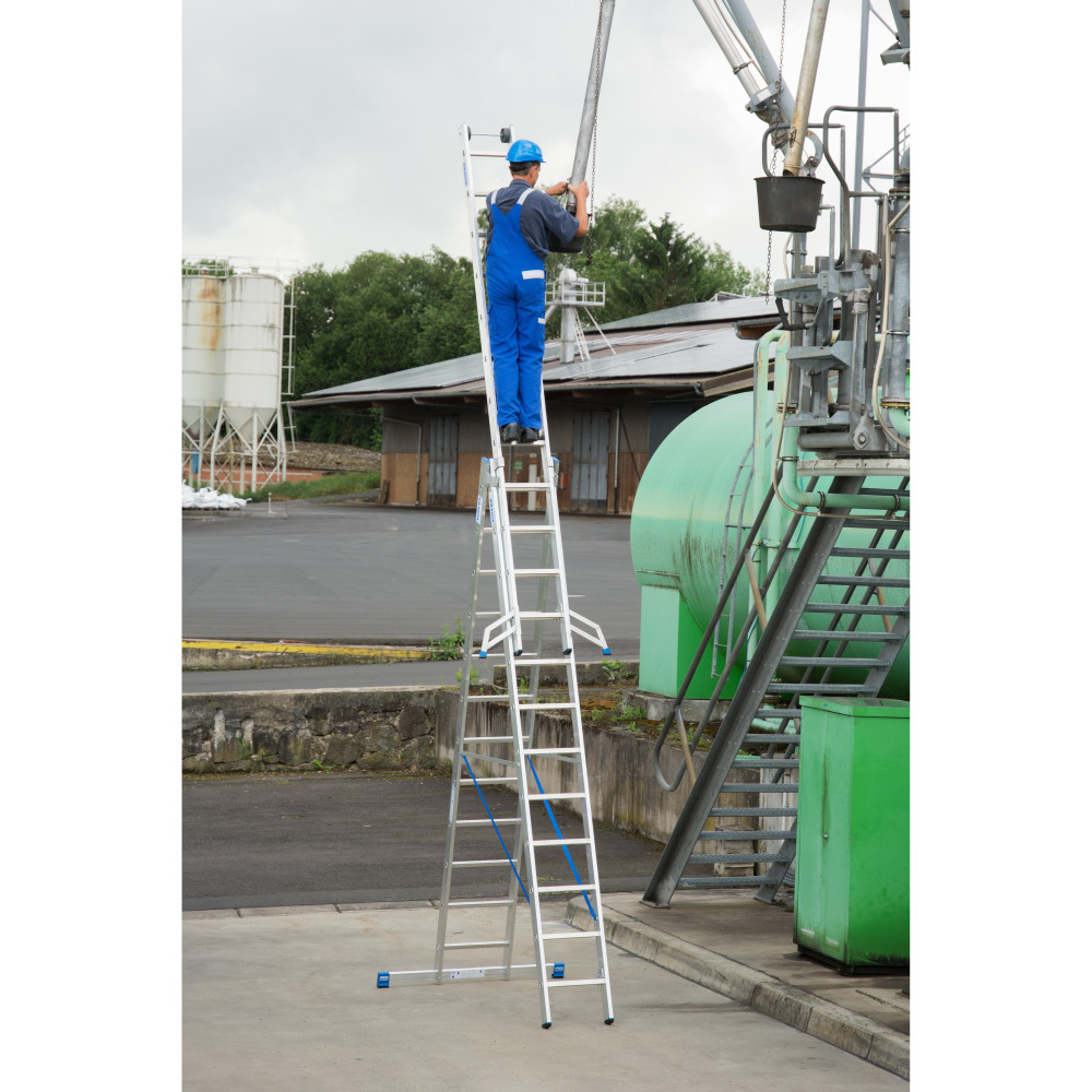 Produktabbildung Nr. 5: KRAUSE® STABILO Vielzweckleiter, 3-teilig, Gesamtlänge 6,90 m