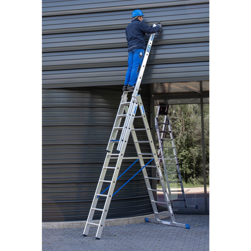 Produktabbildung Nr. 11: KRAUSE® STABILO Vielzweckleiter +S, 3x 10 Sprossen/Stufen
