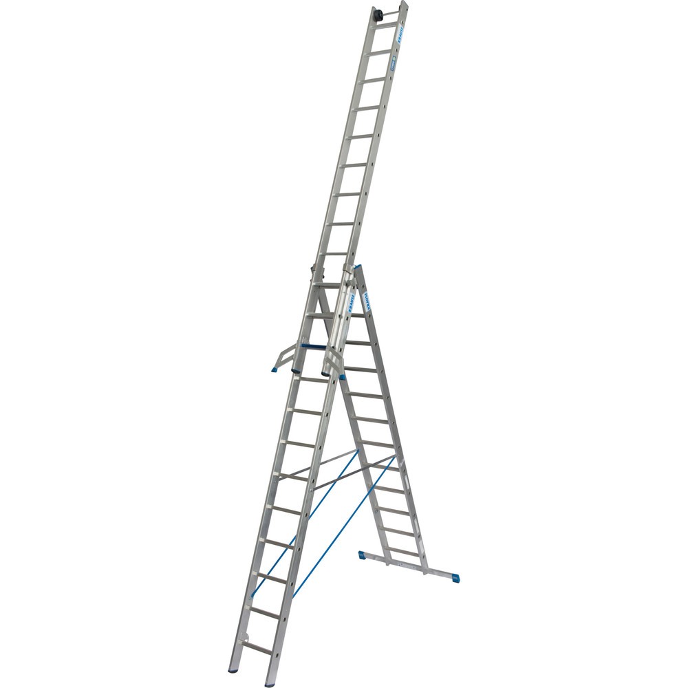 Produktabbildung Nr. 1: KRAUSE® STABILO Vielzweckleiter +S, 3x 12 Sprossen/Stufen