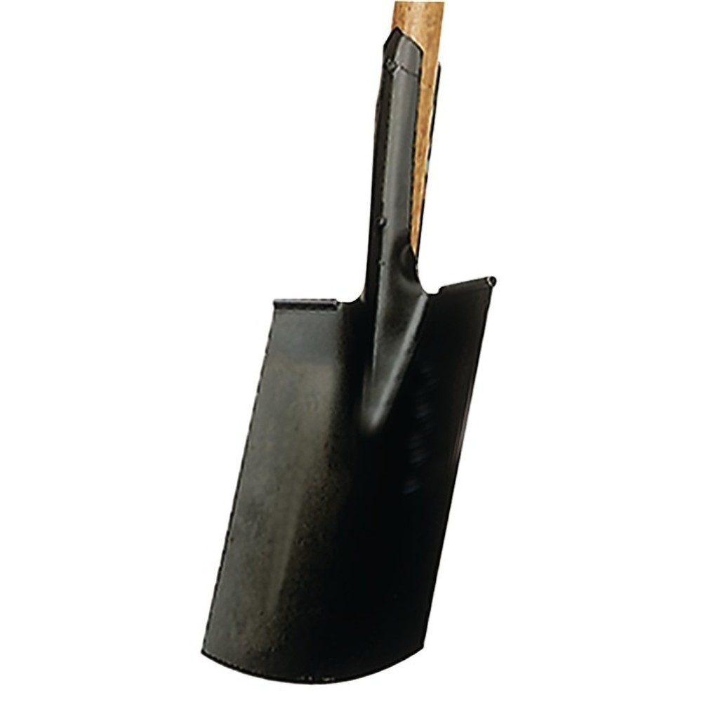 Produktabbildung: KRUMPHOLZ Bauspaten 285x185/180mm Gr.2 m.Trittschutz u.T-Stiel