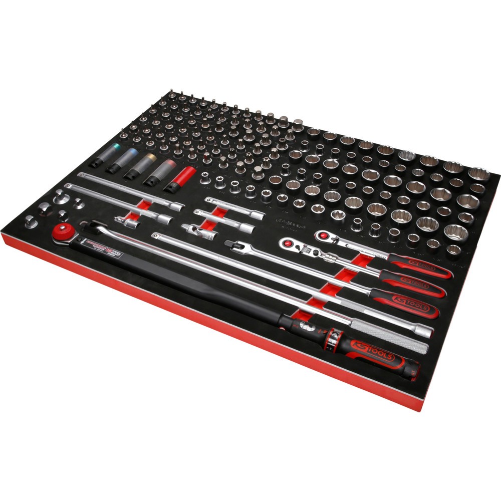 Produktabbildung Nr. 4: KS TOOLS 1/2'' Steckschlüssel-Satz in Schaumstoffeinlage, 149-tlg