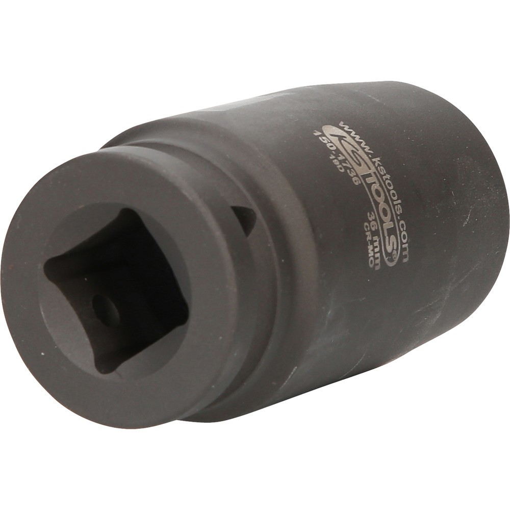 Produktabbildung Nr. 6: KS TOOLS 3/4" 12-kant-Antriebswellen-Kraftstecknuss, dünnwandig, 36mm