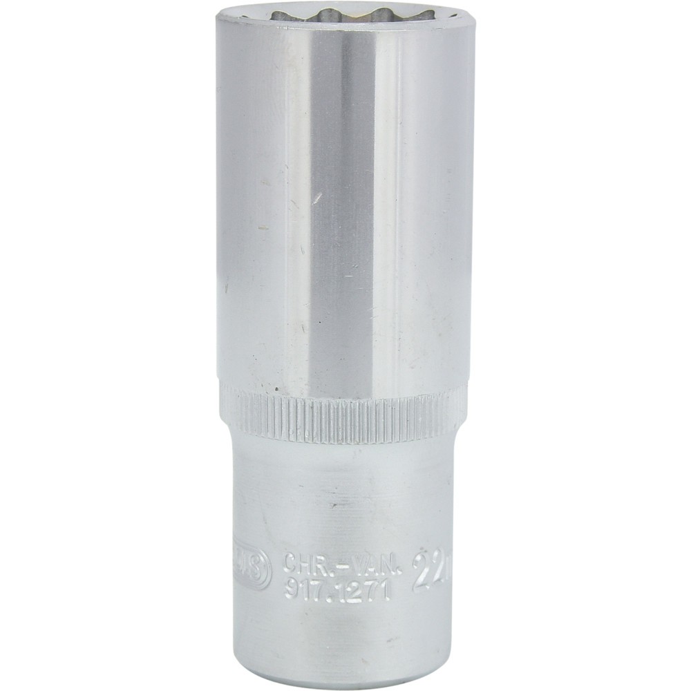 Produktabbildung Nr. 6: KS TOOLS 1/2" 12-kant-Stecknuss, lang, 22mm