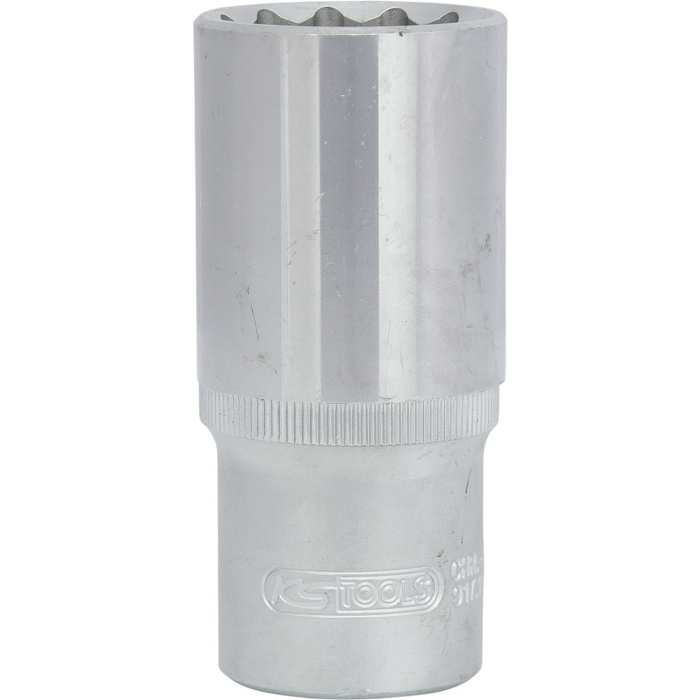 Produktabbildung Nr. 5: KS TOOLS 1/2" 12-kant-Stecknuss, lang, 27mm