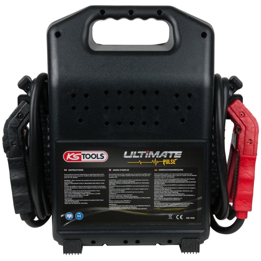 Produktabbildung Nr. 11: KS TOOLS 12 V Kondensator-Booster - mobiles Starthilfegerät 1800 A