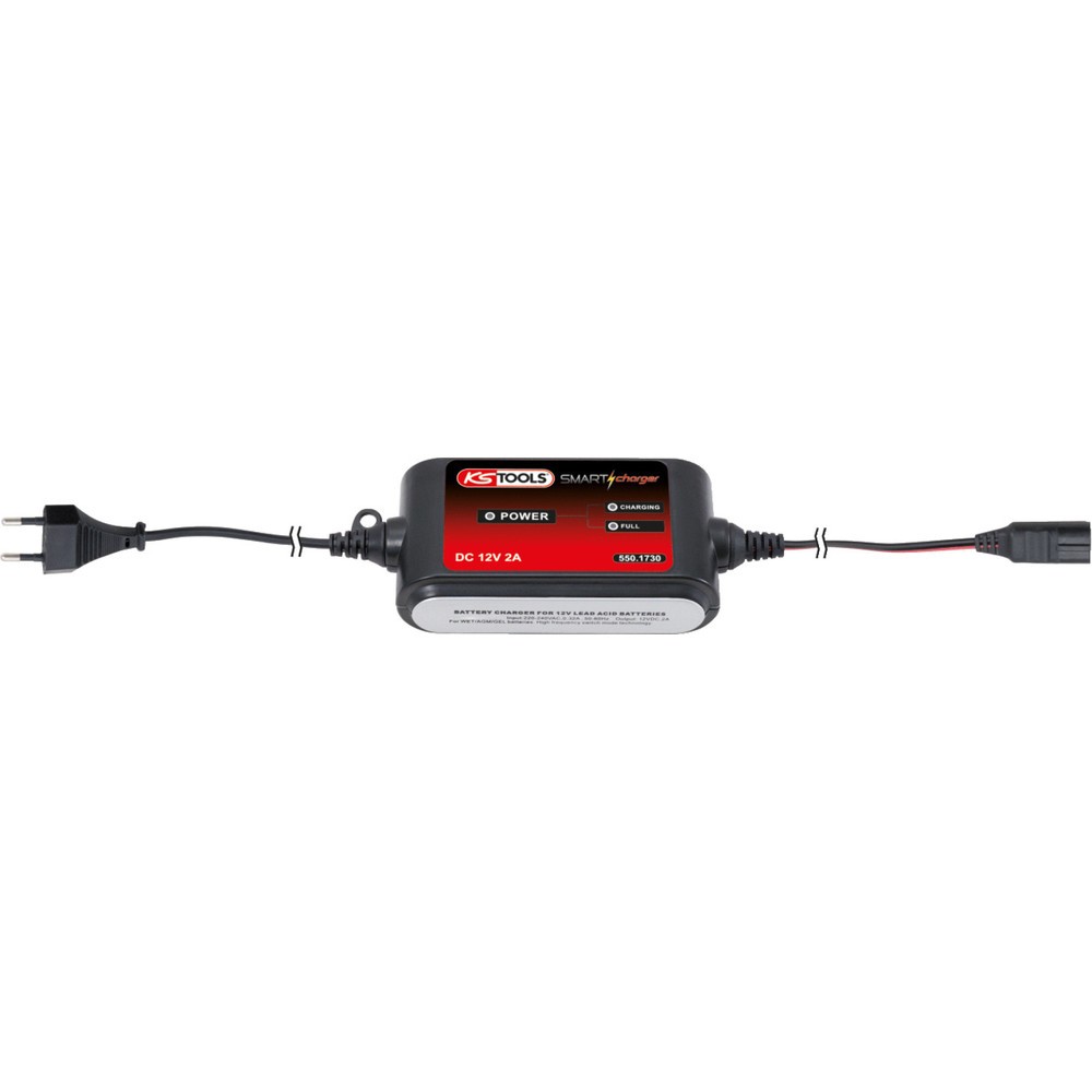 KS TOOLS 12V SMARTcharger Hochfrequenz-Batterieladegerät 2A Produktabbildung: KS TOOLS 12V SMARTcharger Hochfrequenz-Batterieladegerät 2A