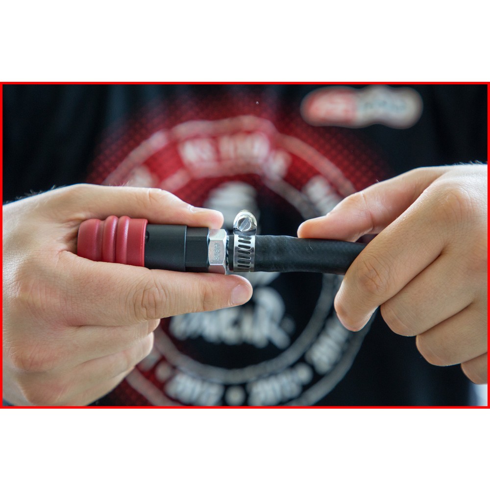 Produktabbildung Nr. 3: KS TOOLS 2 Stufen-Druckluft-Sicherheitskupplung mit Schlauchtülle, 11mm