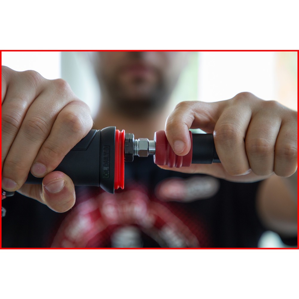 Produktabbildung Nr. 6: KS TOOLS 2 Stufen-Druckluft-Sicherheitskupplung mit Schlauchtülle, 11mm