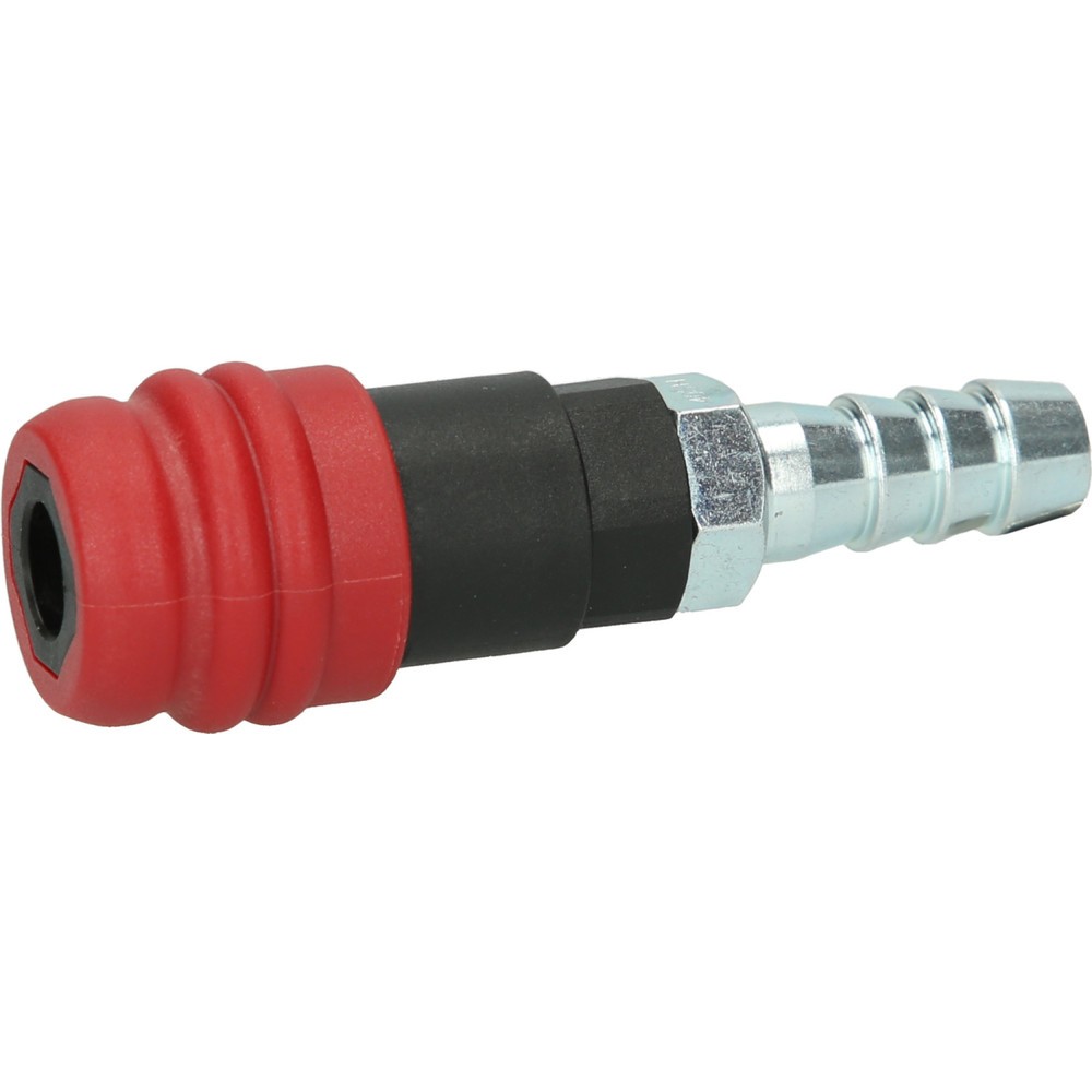 Produktabbildung Nr. 1: KS TOOLS 2 Stufen-Druckluft-Sicherheitskupplung mit Schlauchtülle, 14,5mm