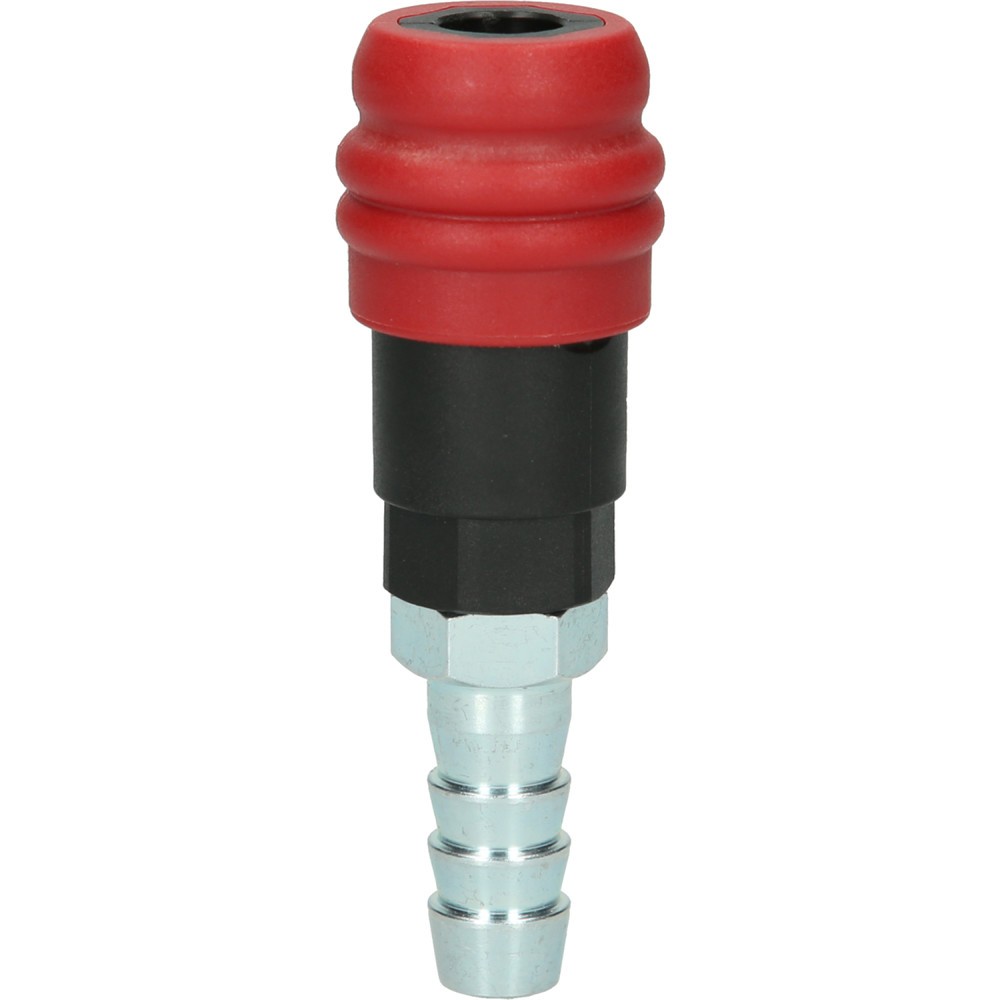 Produktabbildung Nr. 13: KS TOOLS 2 Stufen-Druckluft-Sicherheitskupplung mit Schlauchtülle, 14,5mm