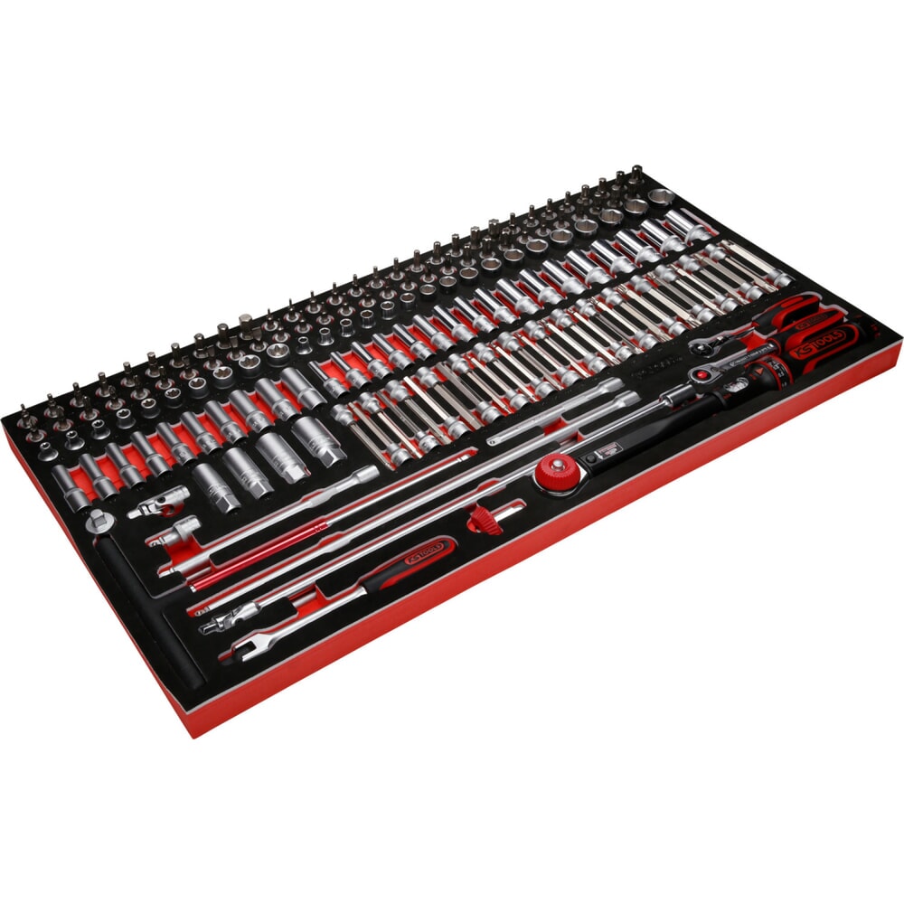 Produktabbildung Nr. 2: KS TOOLS 3/8'' Steckschlüssel-Satz in Schaumstoffeinlage, 165-tlg