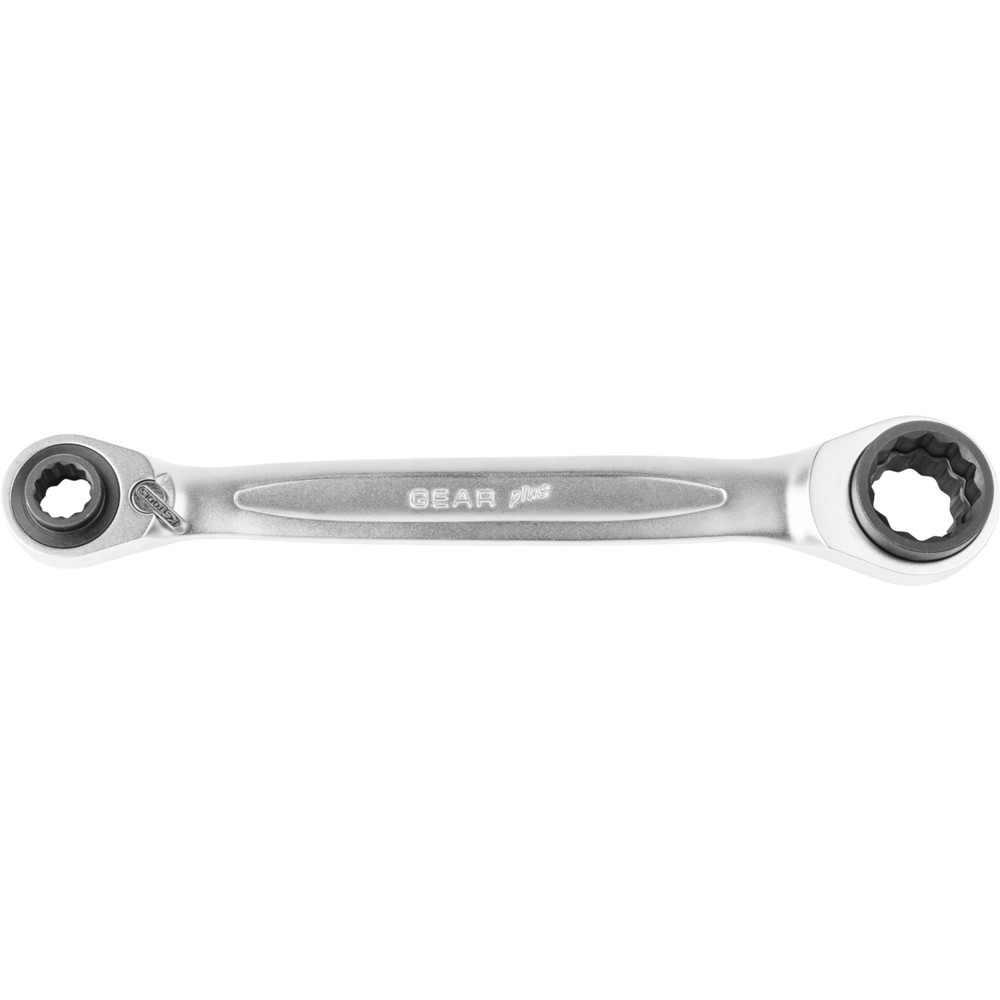 Produktabbildung Nr. 2: KS TOOLS 4 in 1 GEARplus umschaltbar Doppel-Ratschenringschlüssel, 14x17x18x19mm