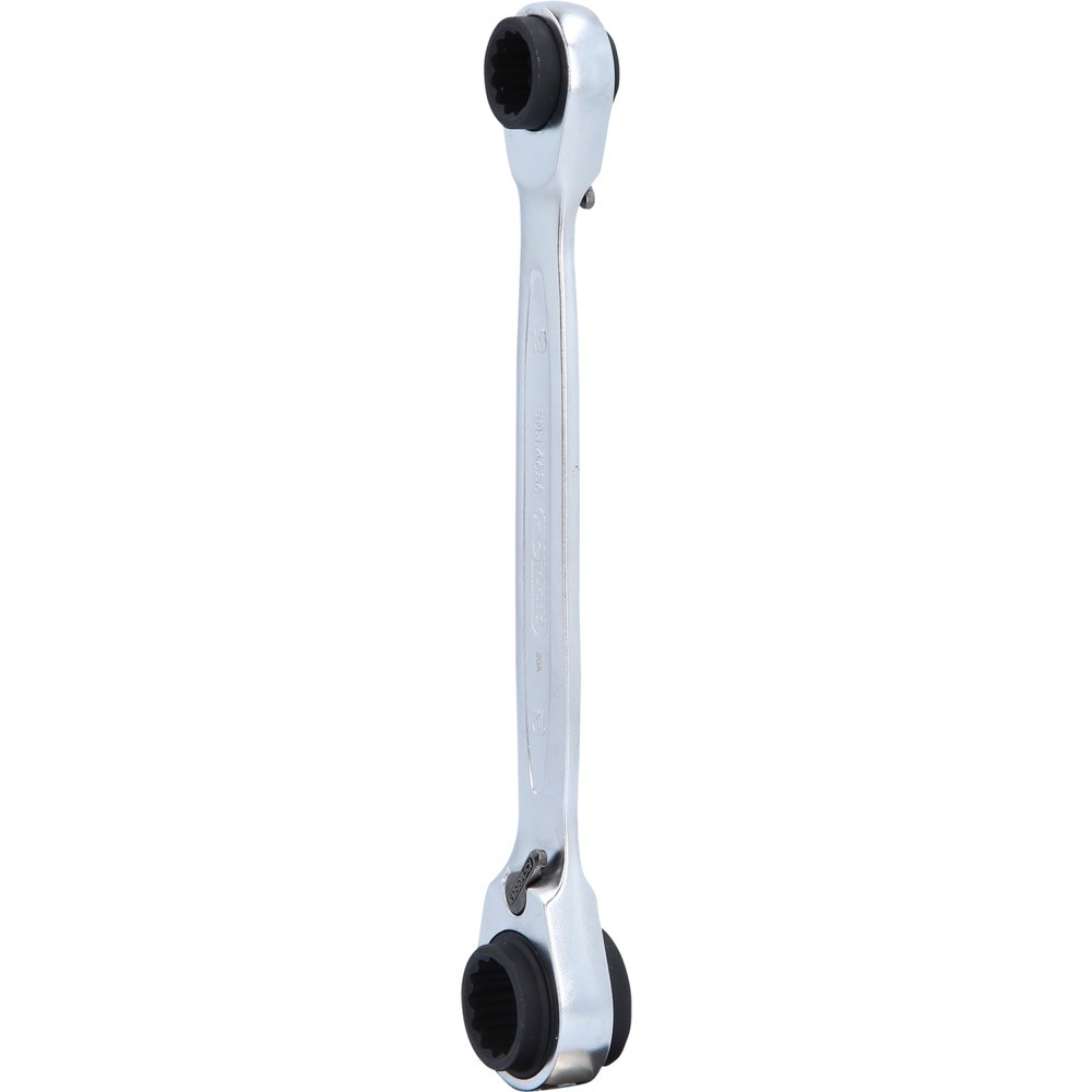 Produktabbildung Nr. 2: KS TOOLS 4 in 1 GEARplus umschaltbar Doppel-Ratschenringschlüssel, 8x10x12x13mm