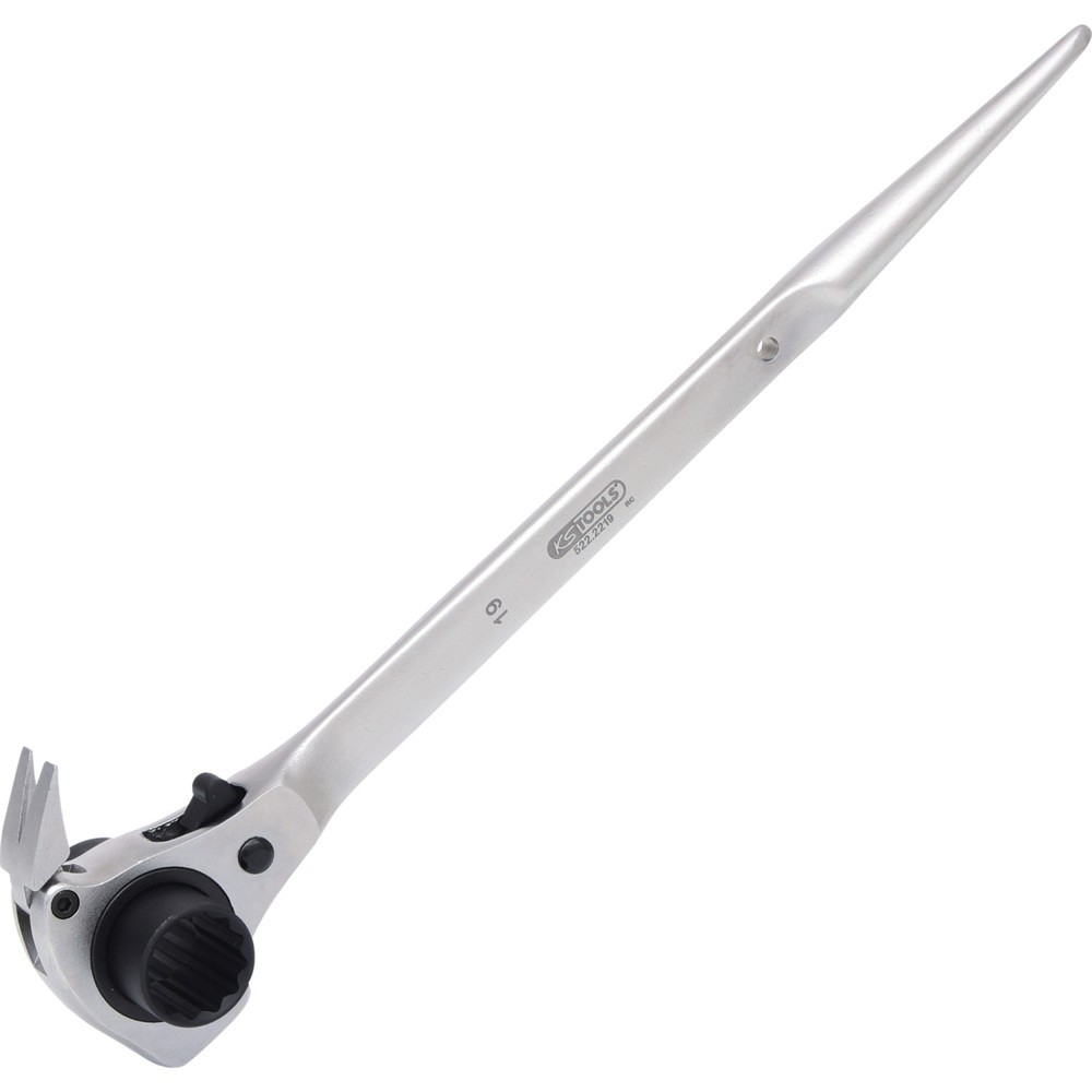 Produktabbildung: KS TOOLS 4 in 1 Gerüstbauschlüssel, 19x22mm