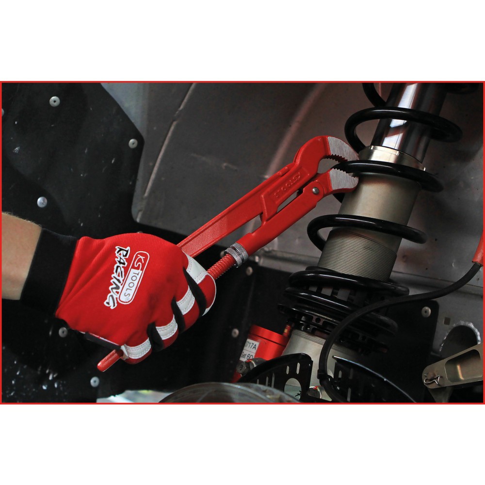 Produktabbildung Nr. 2: KS TOOLS 45° gewinkelte Eckrohrzange, 1''
