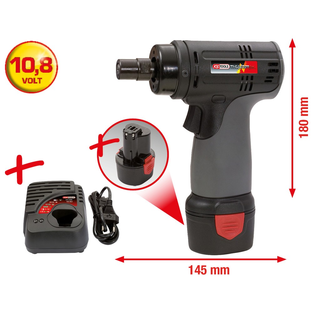 Produktabbildung Nr. 3: KS TOOLS Akku-Hochleistungs-Schleifer, 22.000 U/min 10,8V, mit 1 Akku und 1 Ladegerät