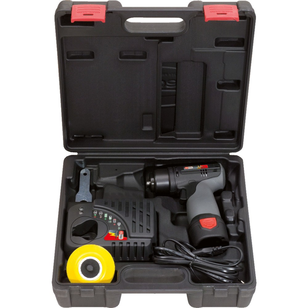 Produktabbildung: KS TOOLS Akku-Schleifmaschine, 3.200 U/min 10,8V, mit 1 Akku und 1 Ladegerät