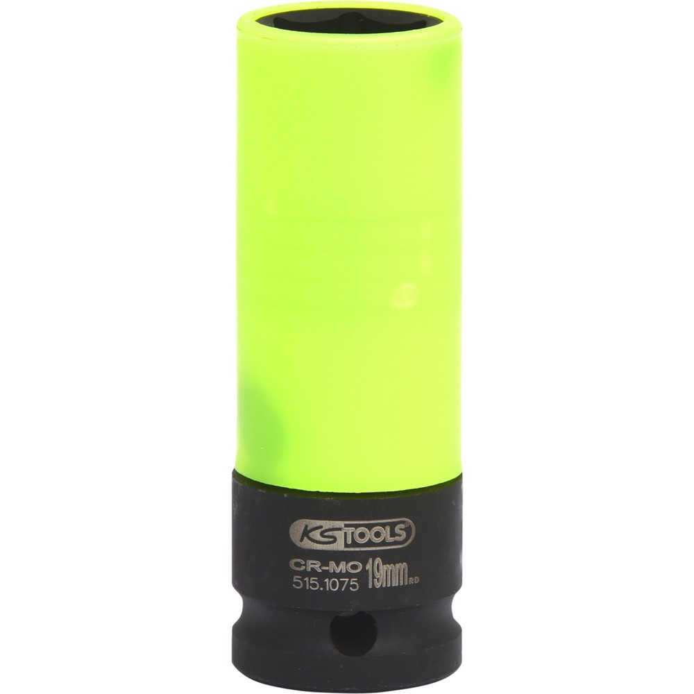 Produktabbildung Nr. 6: KS TOOLS 1/2" Alu-Felgen Kraft-Stecknuss robust, lang, 19mm