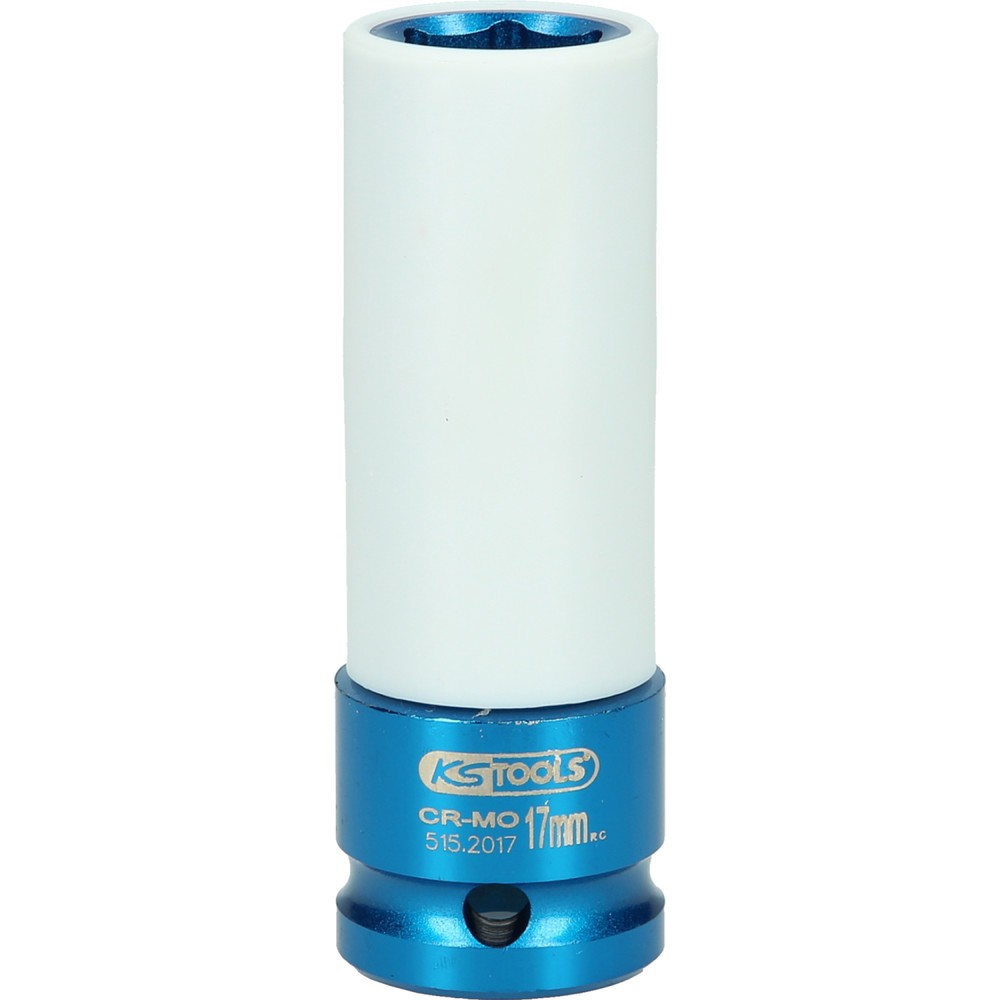 Produktabbildung Nr. 6: KS TOOLS 1/2" Alu-Felgen Kraft-Stecknuss, lang, 17mm